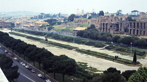 Overblijfselen van Circus Maximus
