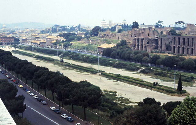 Overblijfselen van Circus Maximus