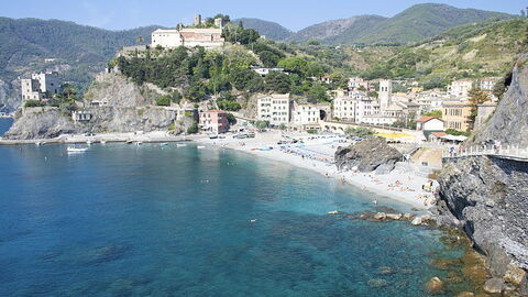strand in ligurië