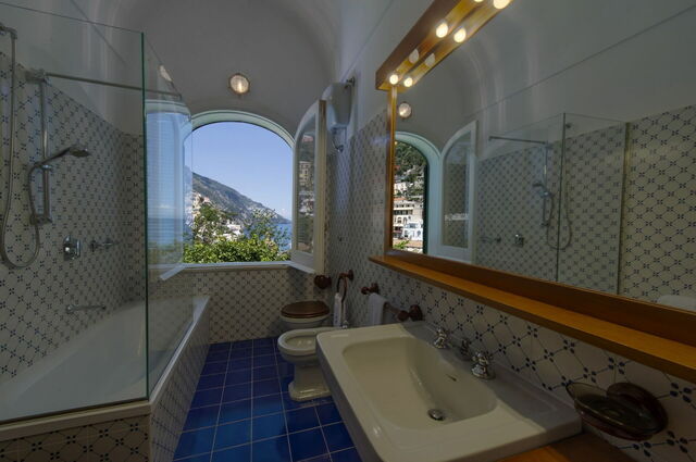 Villa Deli, badkamer