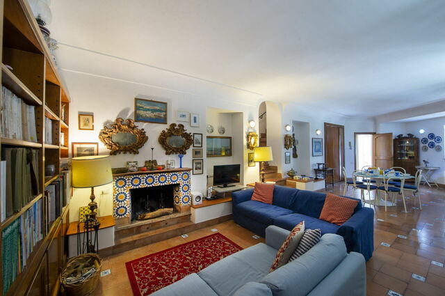 Villa Deli, woonkamer