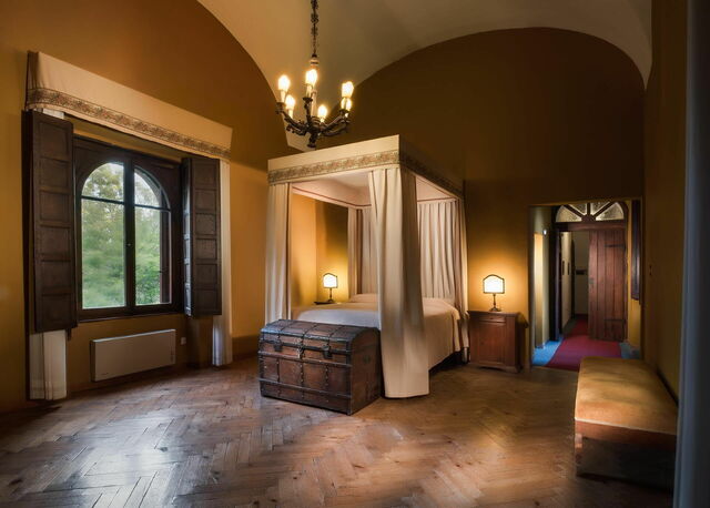 Castello Borgia, slaapkamer