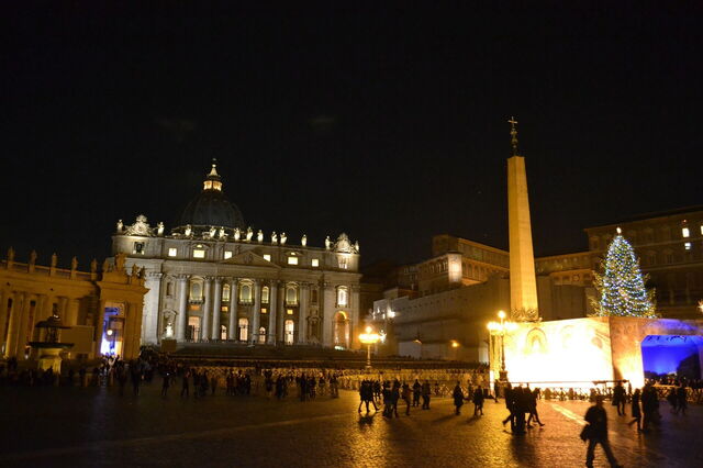 Rome tijdens Kerst