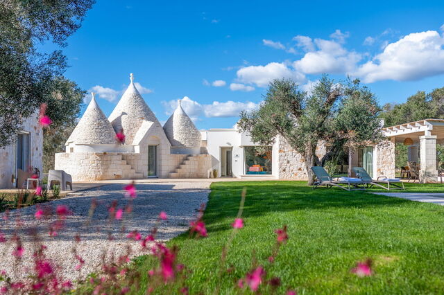 Trullo Brenda, tuin