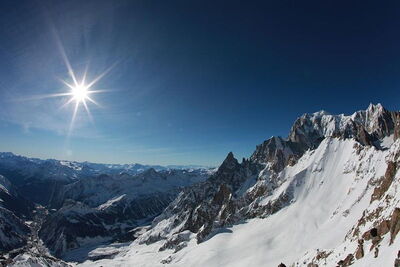 hooggelegen pistes in courmayeur