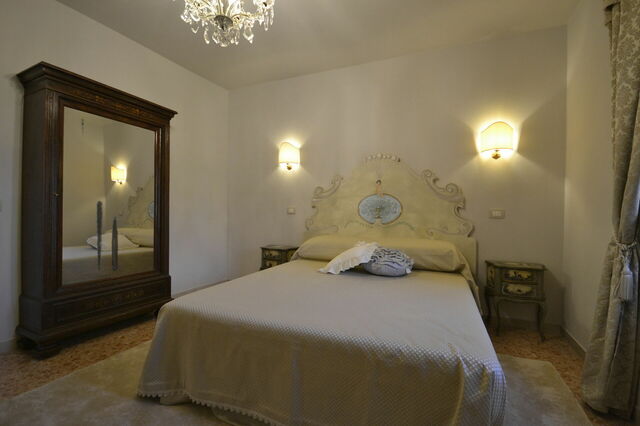 Villa Torreone, slaapkamer