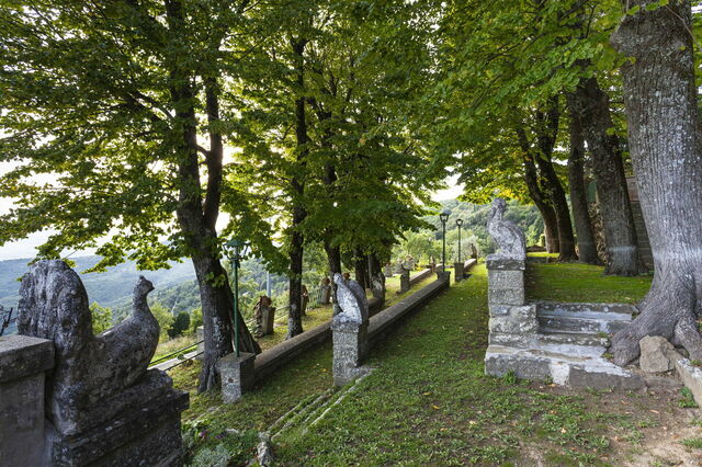 Villa Torreone, tuin