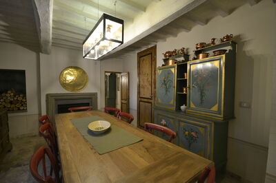 Villa Torreone, eetkamer