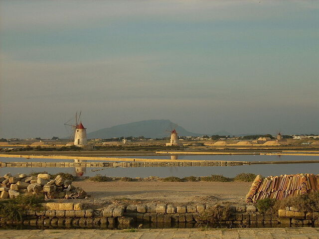 Marsala zoute meren