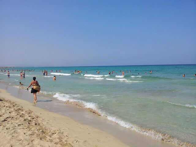 Strand in Marzamemi