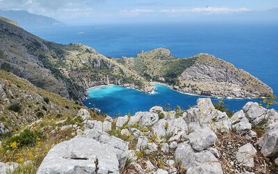 Punta Campanella, baai van Ieranto