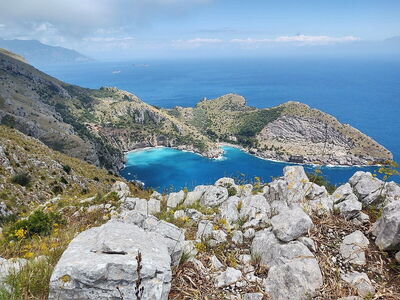 Punta Campanella, baai van Ieranto