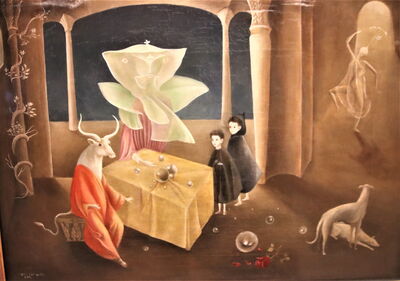 Leonora Carrington. En toen zagen we de dochter van de Minotaurus