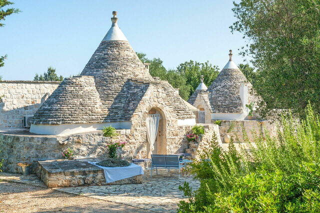 Trullo Petrelli, buitenkant