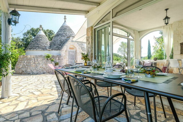 Trullo Petrelli, dineren