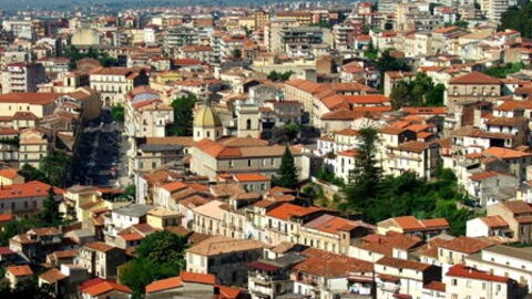 Zicht op Lamezia Terme