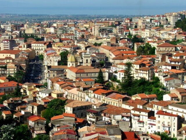 Zicht op Lamezia Terme