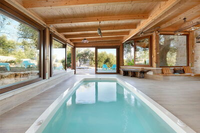 Trulli di Grieco, indoor zwembad