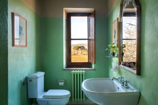 Villa Fabbri, badkamer
