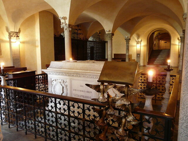 Klooster van Sint Columbanus, interieur