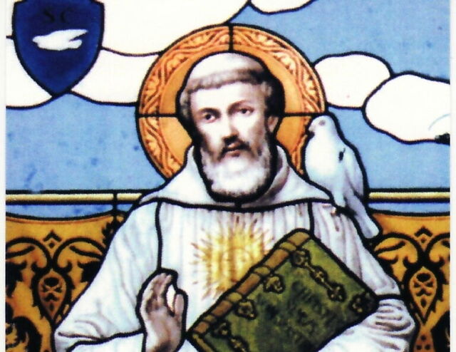 Sint Columbanus, raam