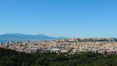 Cagliari uitzicht