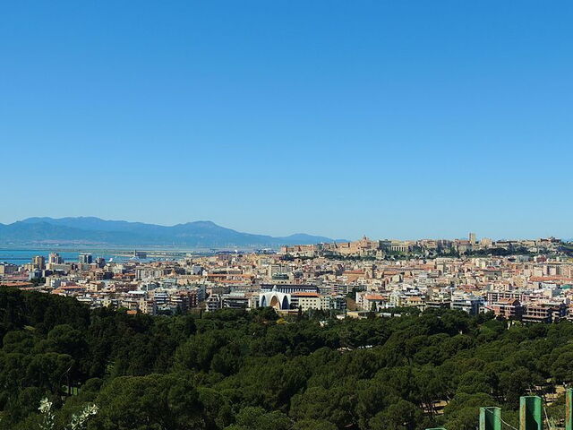 Cagliari uitzicht