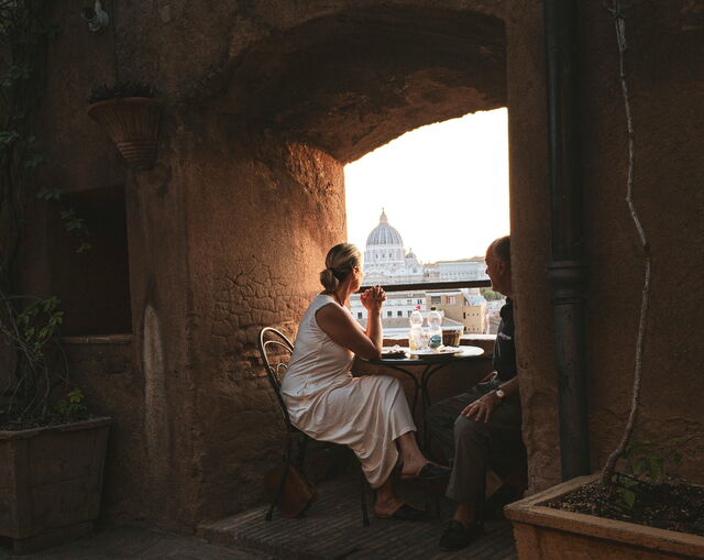 Dineren in Rome