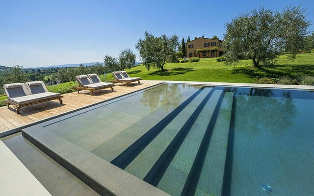Villa Di Corazzano, zwembad