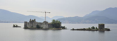 View of Castelli di Cannero
