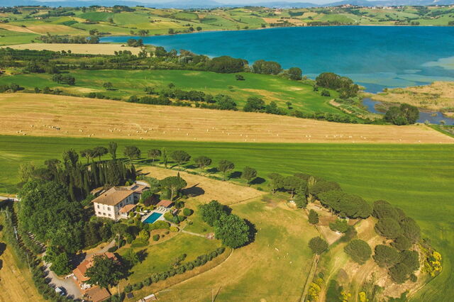 Landschap rond Poggio Falcone