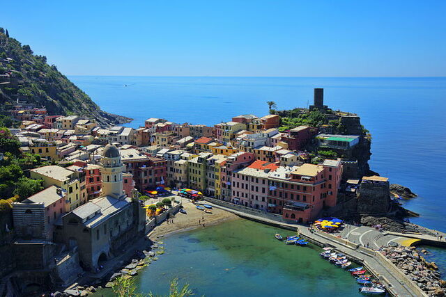 De stad Vernazza