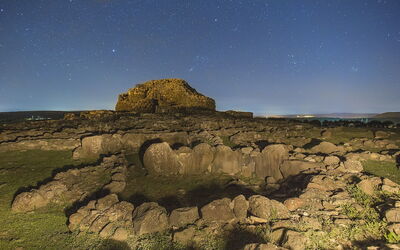 Su Nuraxi onder de sterren