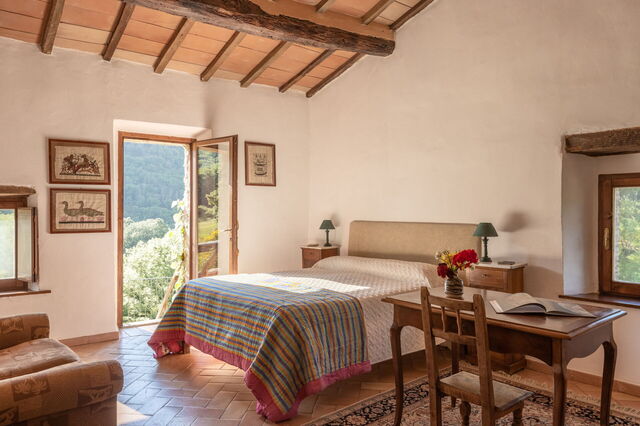 Villa Amiata, slaapkamer