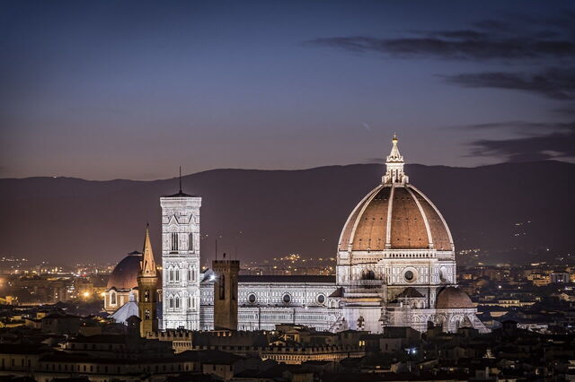 Florence in de nacht