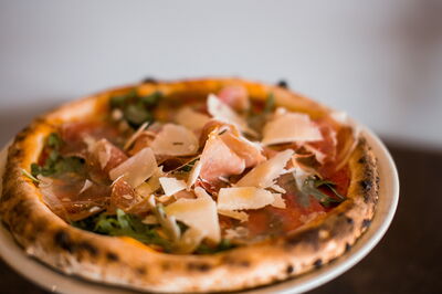 Parma Ham pizza
