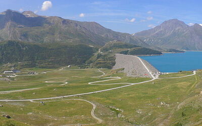 Susa vallei verbindt Frankrijk en Italië