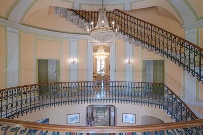 Villa Gallietta, trappen