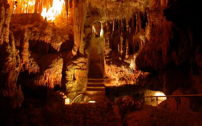 Grotte di Castellana, binnenkant
