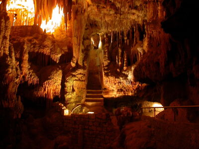 Grotte di Castellana, binnenkant