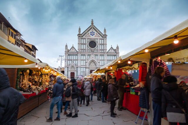 Kerstmarkt in Florence