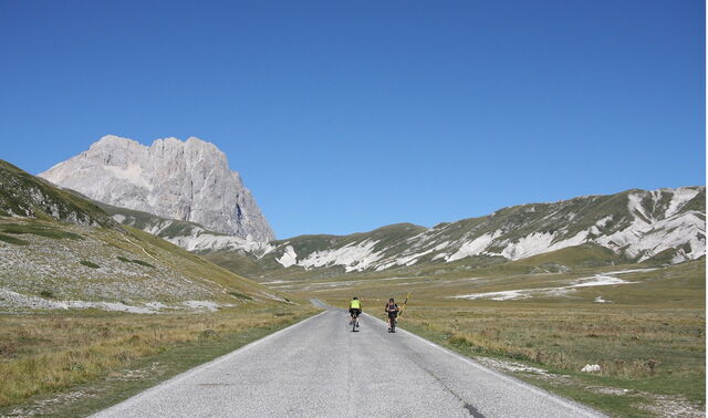 Gran Sasso, fietsen