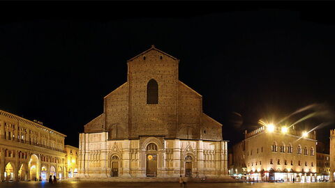 Piazza Maggiore in Bologna