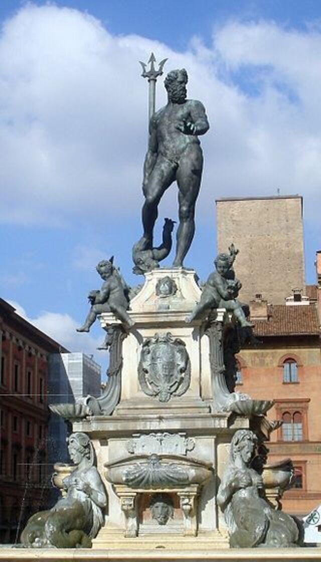 Neptune's fontein in Bologna