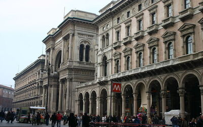 Galleria Vittorio Emanuele buitenkant