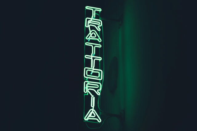 Trattoria bord