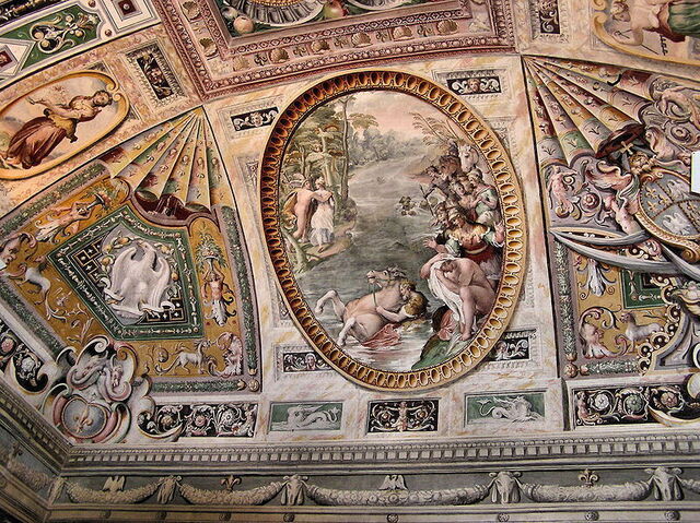 Plafond van Villa d'Este