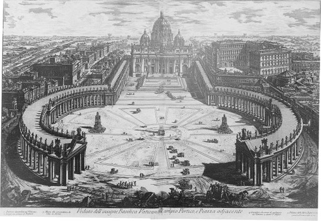 Sint Pietersplein, Piranesi