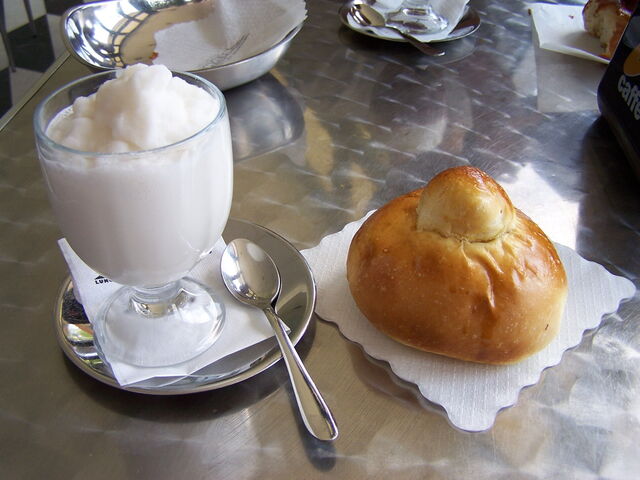 Granita en brioche
