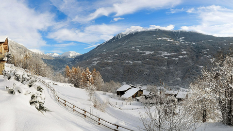 Landschap rondom Chalet Anna